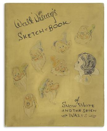 (CHILDRENS LITERATURE.) [Disney Studios.] Sketch Book [For Snow White and the Seven Dwarfs].